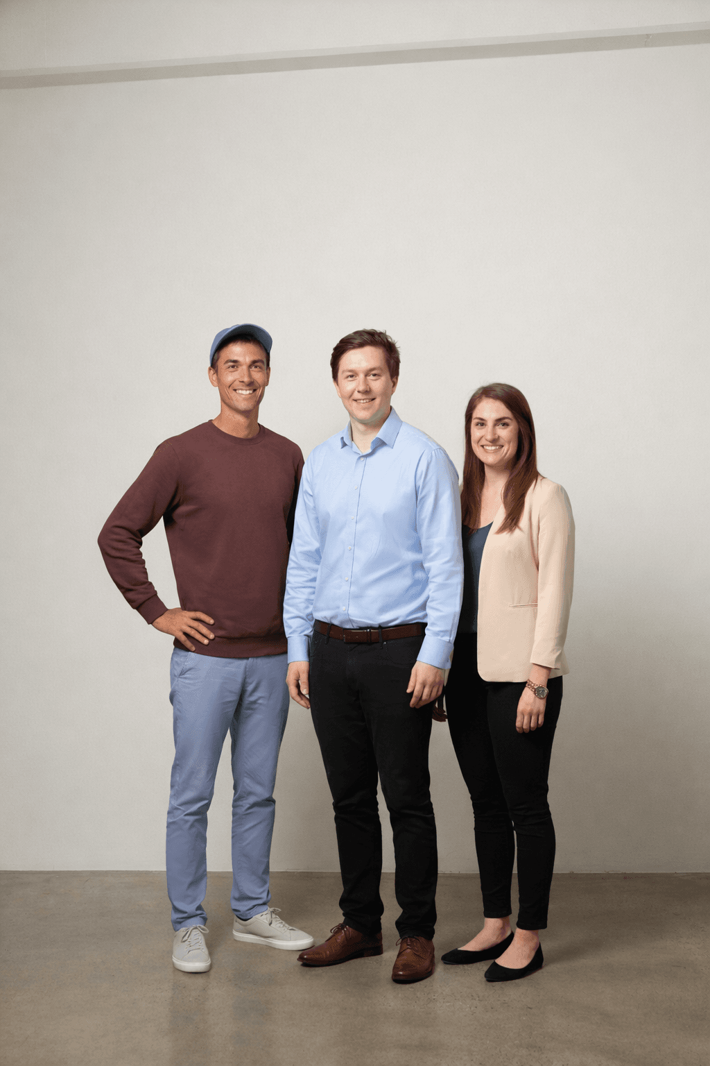 Able Care founding team — Dr Paul Rinne, Dr Mike Mace, and Danielle Richards