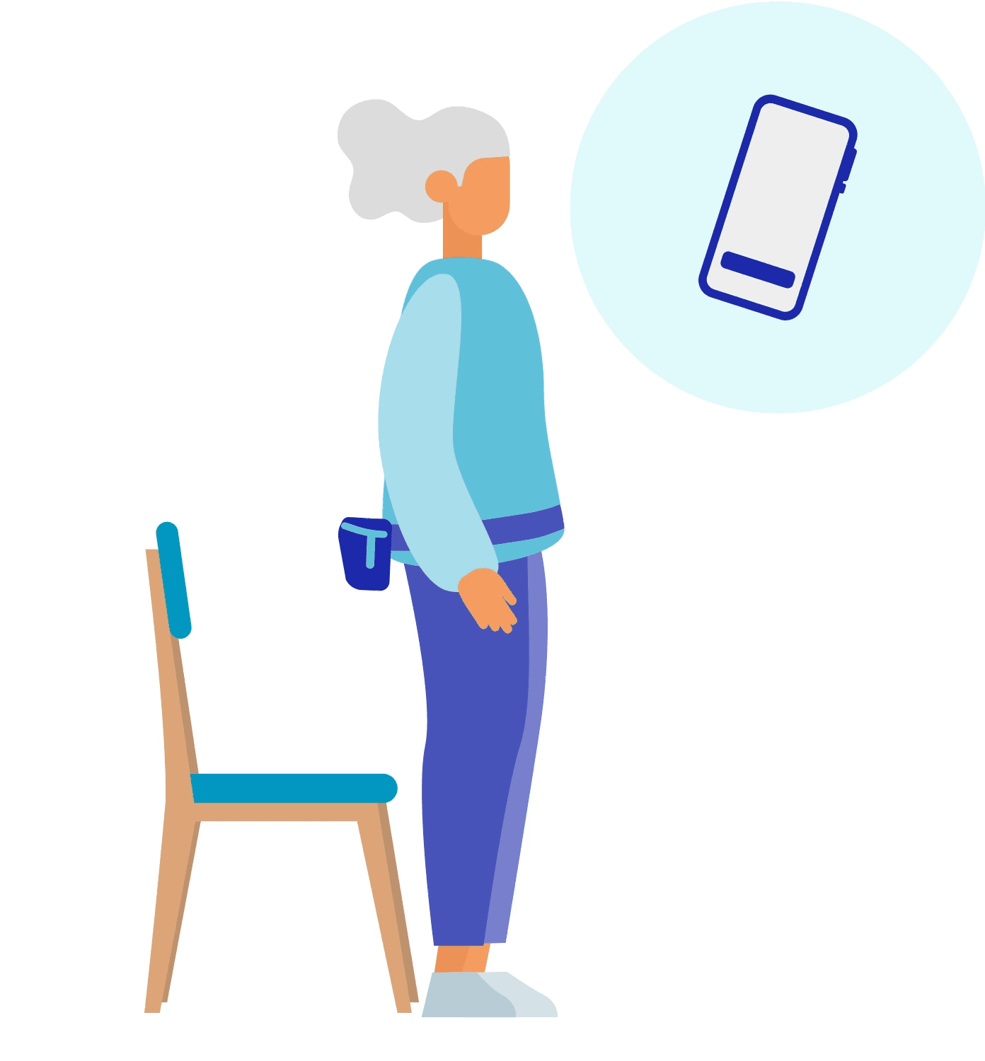 Chair To Stand Test And Falls Risk Screening